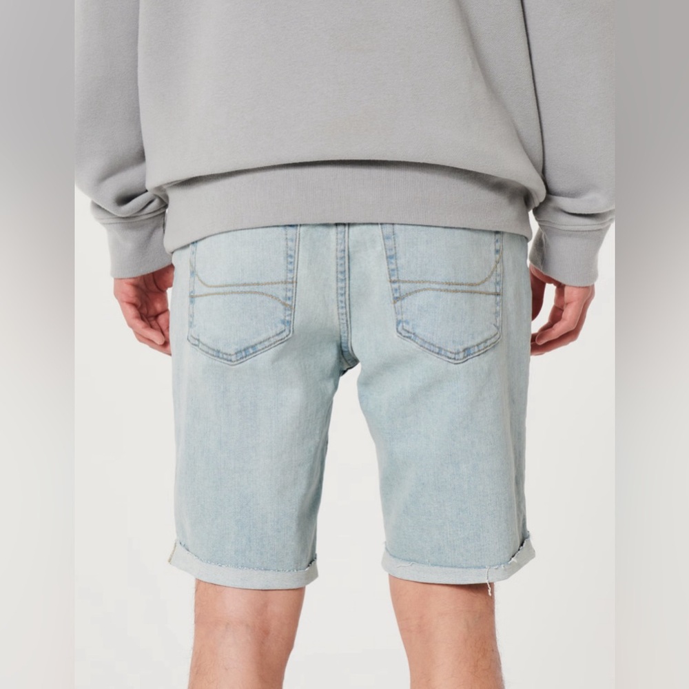 Men’s Hollister | Skinny Denim Short 9” size 33 - Picture 3 of 6